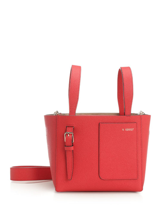 Micro Bucket Shoulder Bag Handbags Red