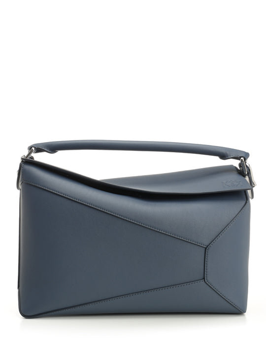 Puzzle Edge Handbags Brown