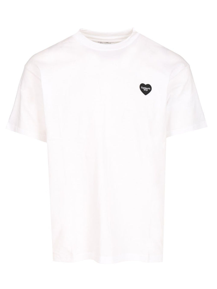 Carhartt Wip Heart Ii Hartt T-Shirt - White | 48f1fdb0781d5132ca17a64d33547f09bcc27288
