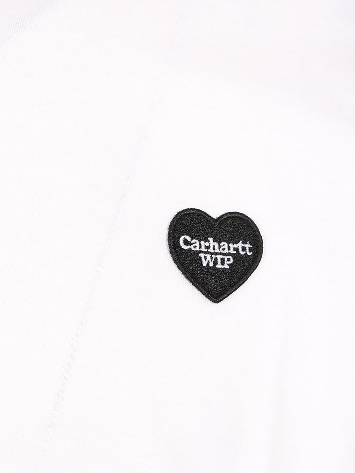 Carhartt Wip Heart Ii Hartt T-Shirt - White | 752f8724af3a70a348a8b1f42e7fc94cc9b8282d