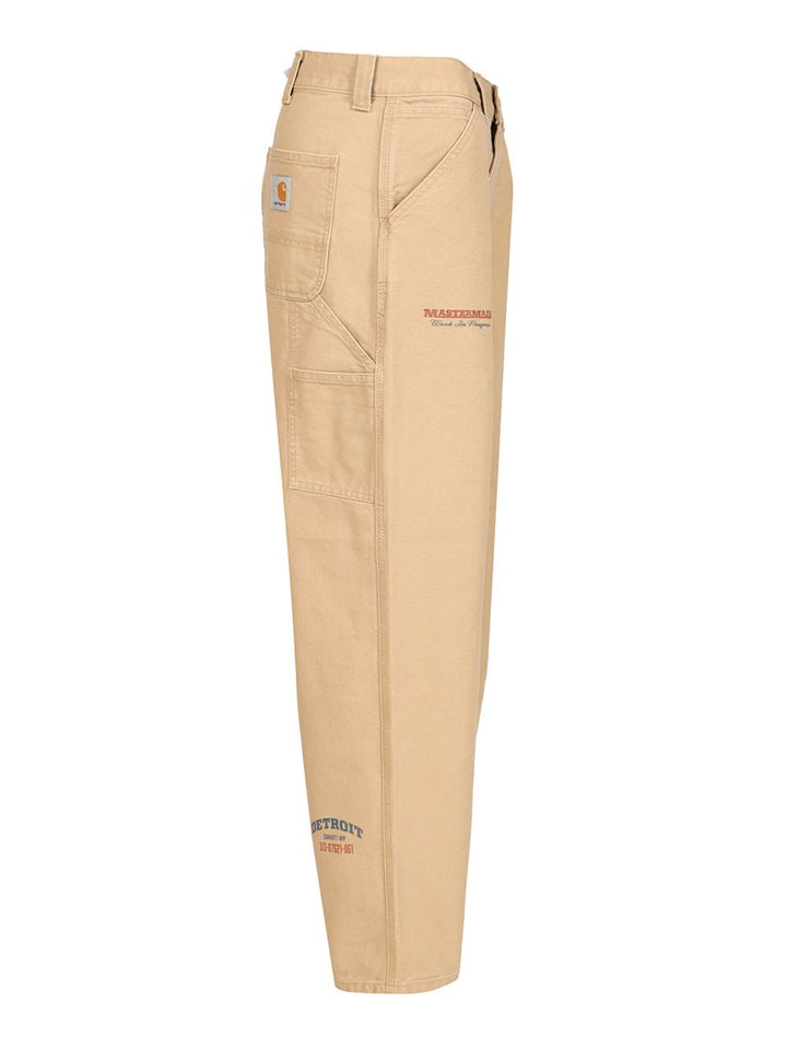 Carhartt Wip Og Single Knee Pant Trousers - Beige | 10929fcc342fe55438e410ad94a961a1bdddeac5