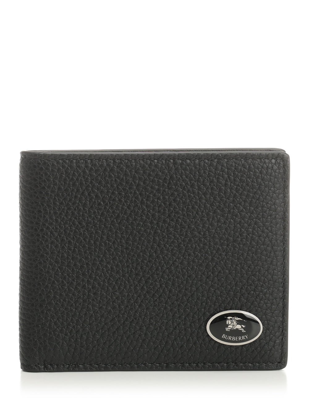 Burberry Logo Plaque Bifold Wallet Wallets - Black | cd5e2cae10e1d8b135fa47832919a5595b66025c