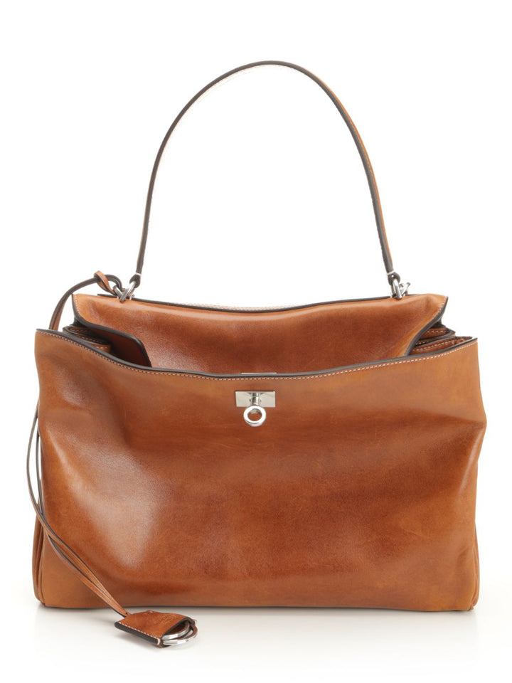Balenciaga Rodeo Handbags - Brown | 488109b2837893a7c1a623d116ee565624fedade