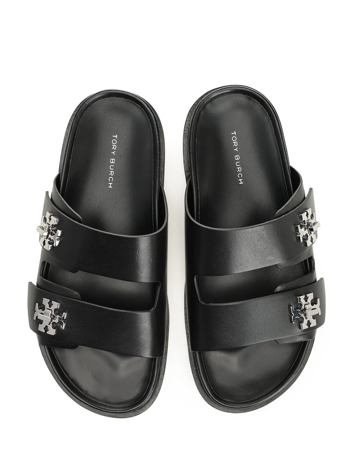 Tory Burch Sporty Slider Sandal Scarpe basse - Black | fad19d4e94ca4c1d26dae1750726290a000a4873