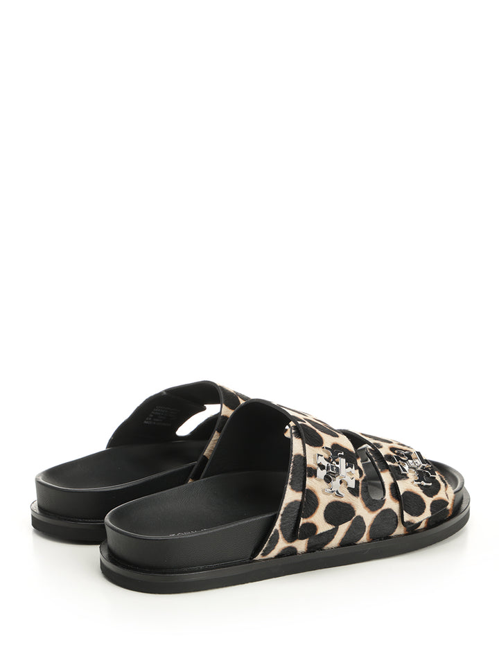 Tory Burch Sporty Slide Sandal With Twist Details Scarpe basse - Animalier | 0bd8ace3ba80df21e72c5f93fa8f55d872ddd6f5