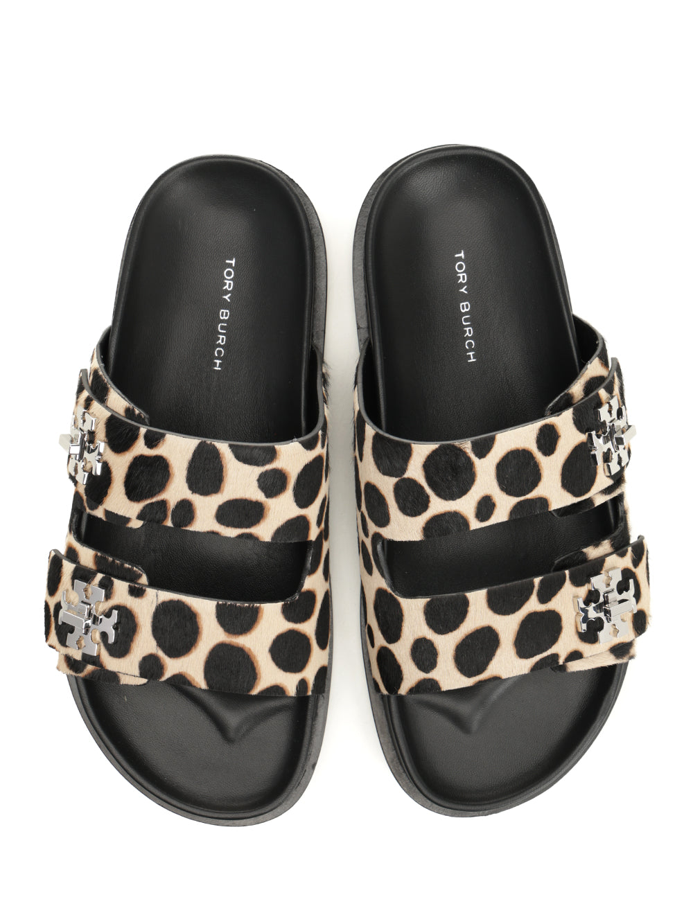 Tory Burch Sporty Slide Sandal With Twist Details Scarpe basse - Animalier | 733a635c85296099a2704e8a8447eefbc4da133c