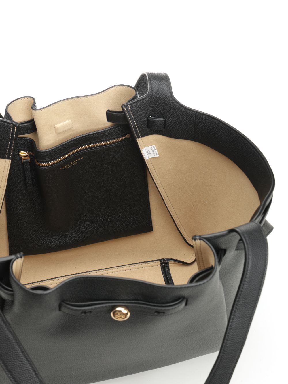 Tory Burch Romy Shoulder Bags - Black | d7bd0d351ee1ea2b8a12c8b929673cee5a286eb7