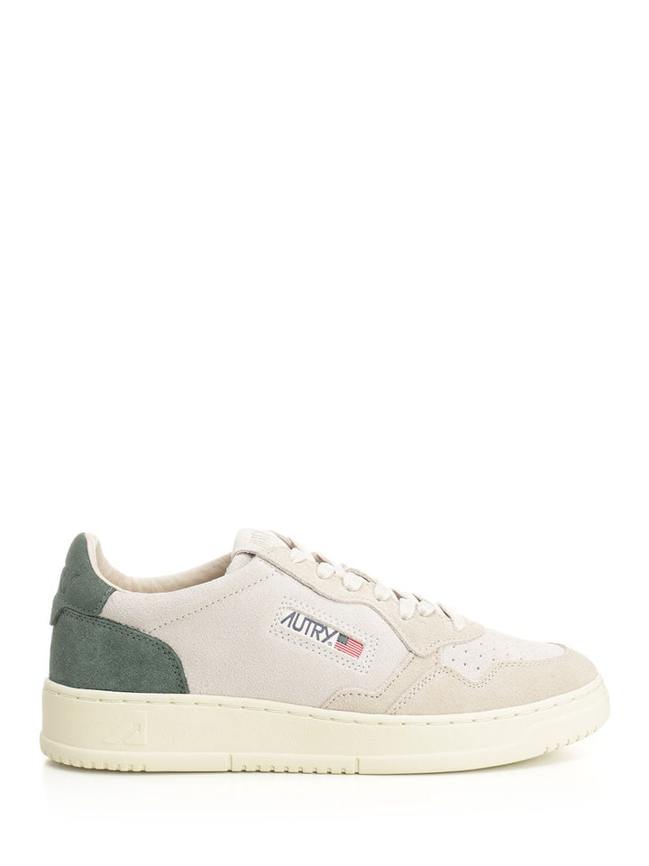Autry  Medalist Low Sneakers - Green | 0ae4d375054471b75e66268b63a372499720b15a