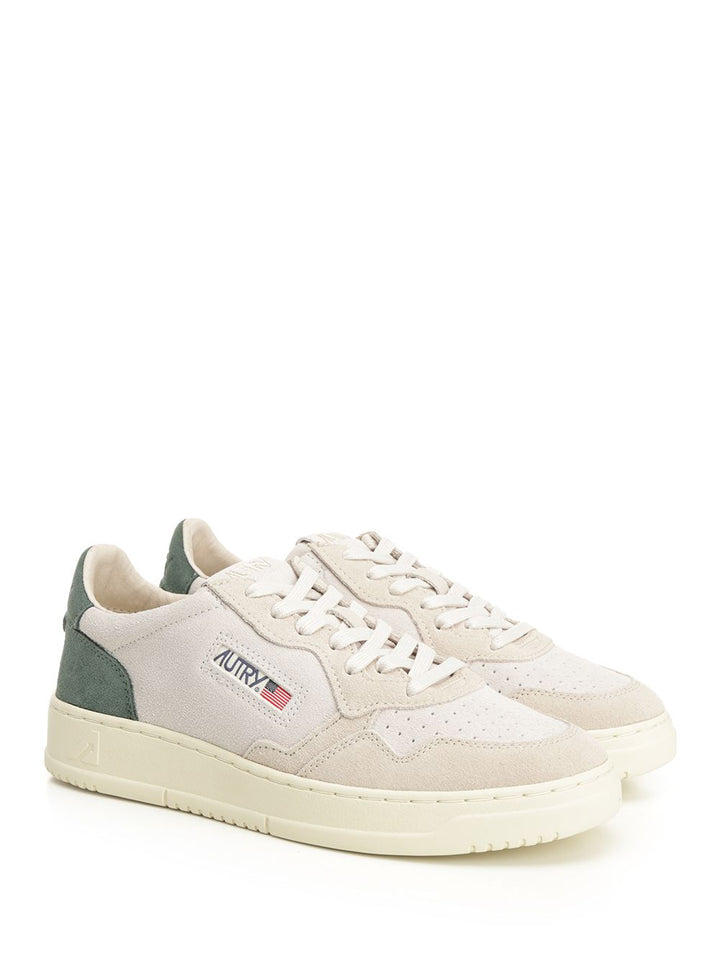 Autry  Medalist Low Sneakers - Green | fcb6489a987bc4aad83b69b7f4d6481afaf19b22