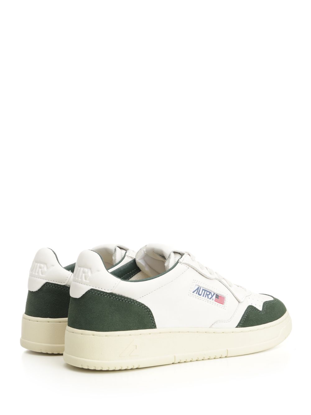 Autry  Medalist Low Sneakers - Green | 357457a39d0b87062b6cecc9ee0a40ffc6d2bbc7