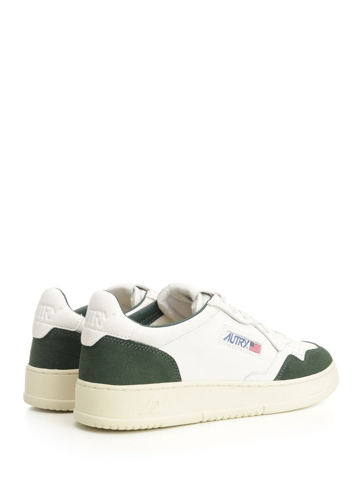 Autry  Medalist Low Sneakers - Green | 357457a39d0b87062b6cecc9ee0a40ffc6d2bbc7