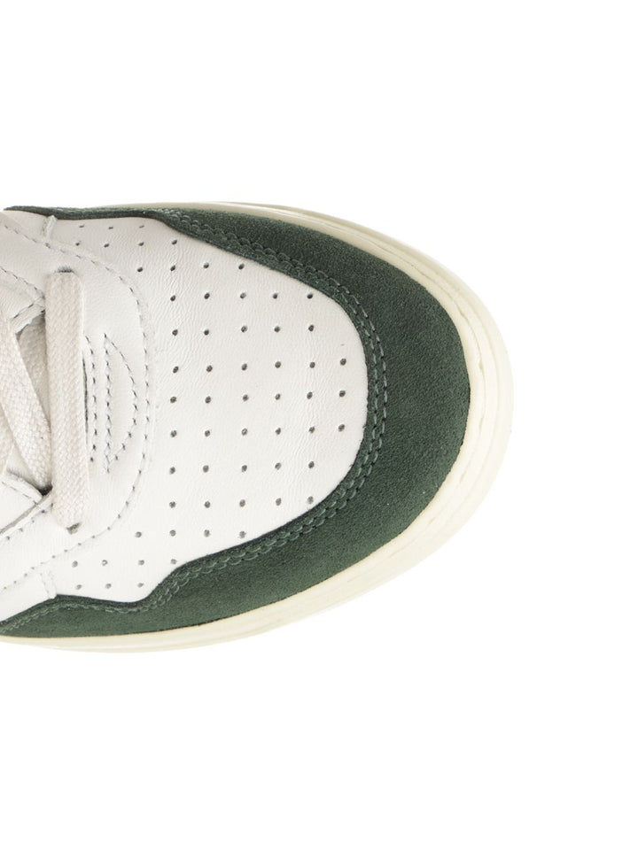 Autry  Medalist Low Sneakers - Green | 5367096861cfdb66648032bfd991dbc394374da2