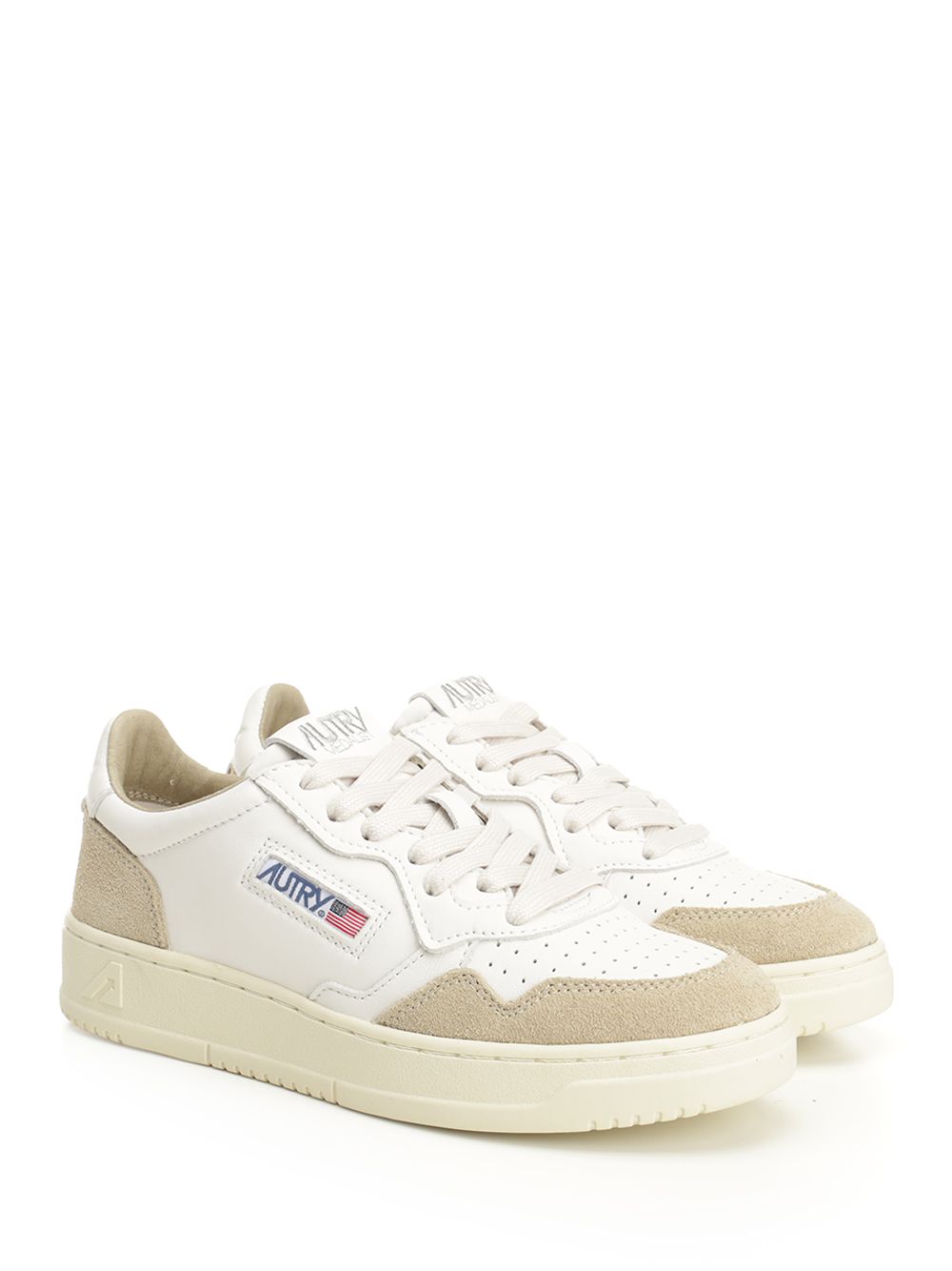 Autry  Medalist Low Sneakers - Beige | 03c0d436db6e085662312a9c5ce70bafd71c4fd1
