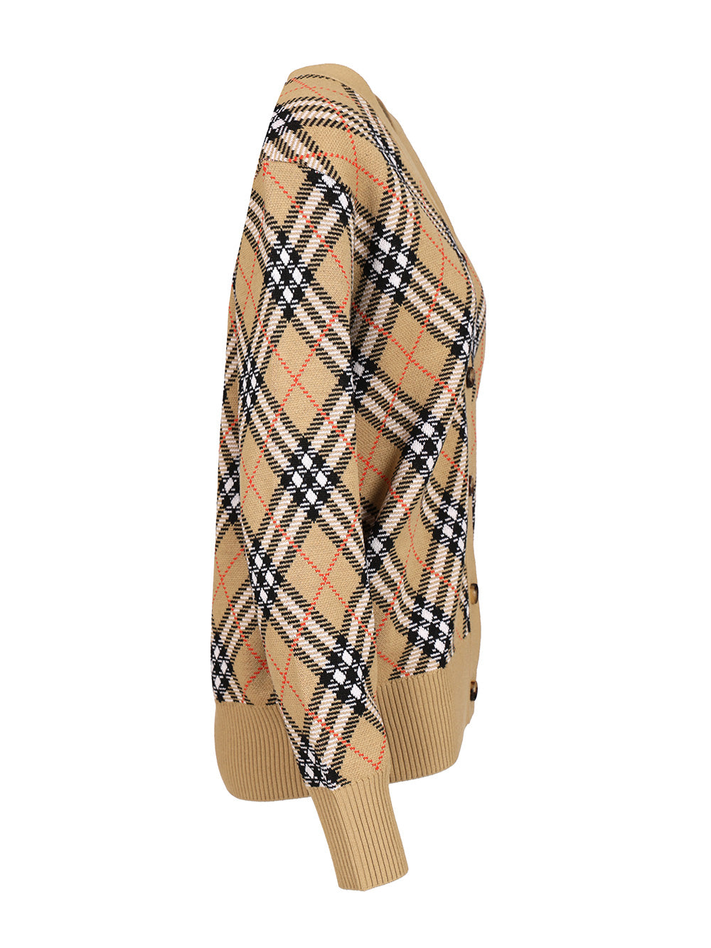Burberry Check Cardigan Knitwear - Multicolor | f24a06f2f5c1d0dbf0d19e652ceda41632c44df7
