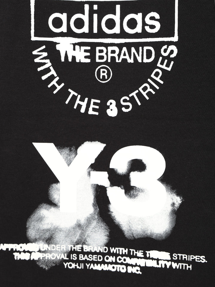 Adidas Y-3 Y-3 Graphic Short Sleeve Tee T-Shirt - Black | cefbf38061c3bc377153e26083d903ab9de21d18