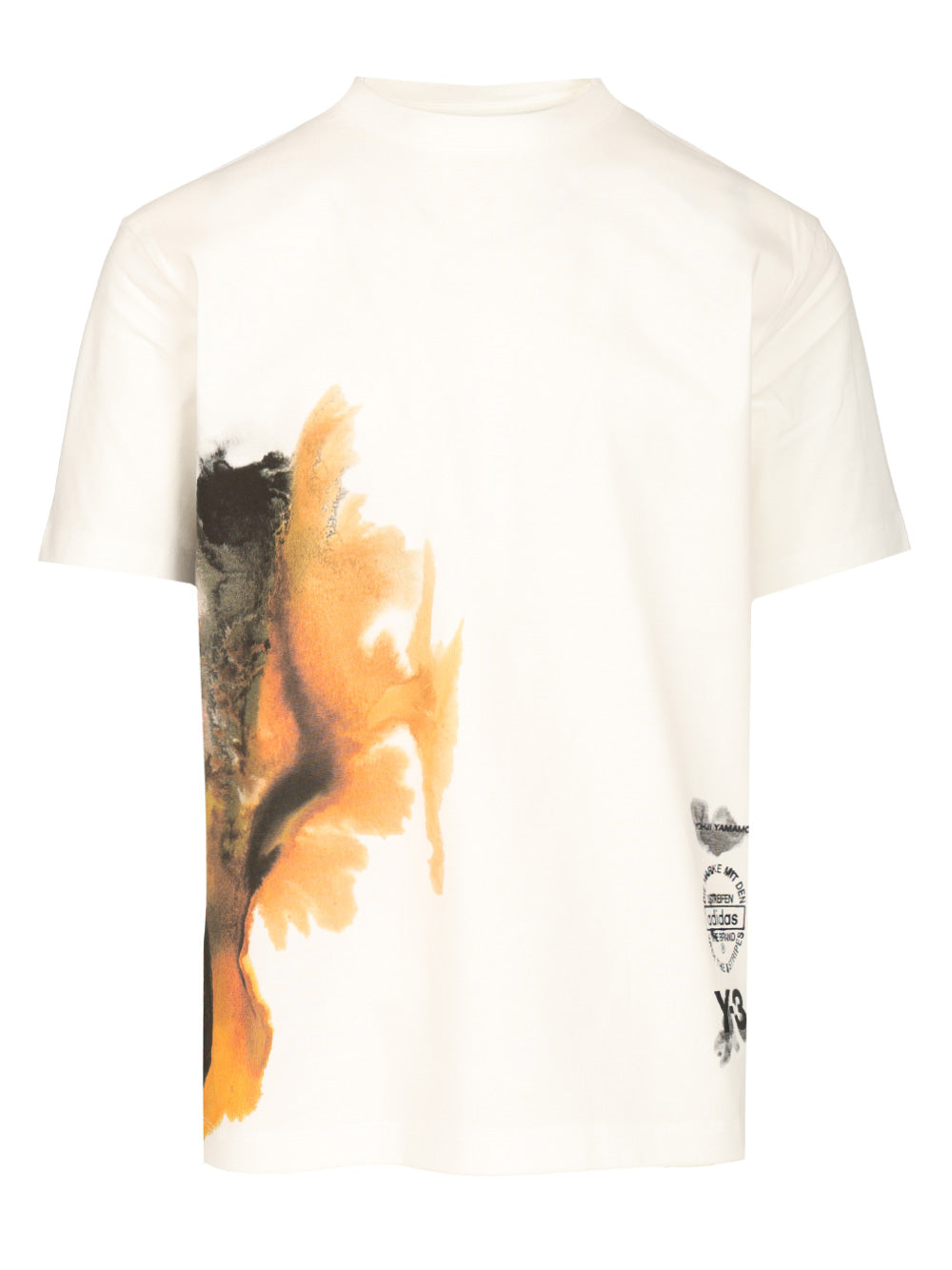 Adidas Y-3 Y-3 Aop T-Shirt - White | edfebfd92489d3874a05bab72a84ce0bdd4523e5