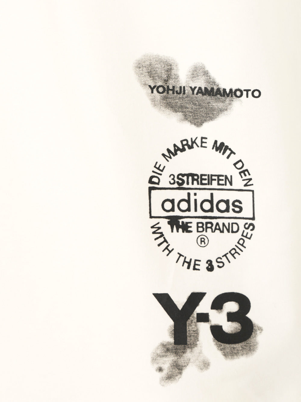 Adidas Y-3 Y-3 Aop T-Shirt - White | e8b10396f9261be567658781870da48e0761ae11
