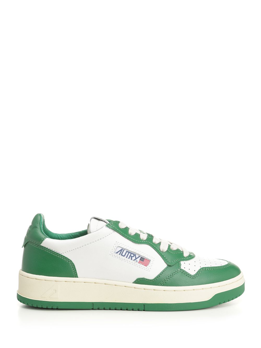 Autry  Medalist Low Sneakers - Green | 933cd71ddfcccc342de35e784a5d2dbe274c6027