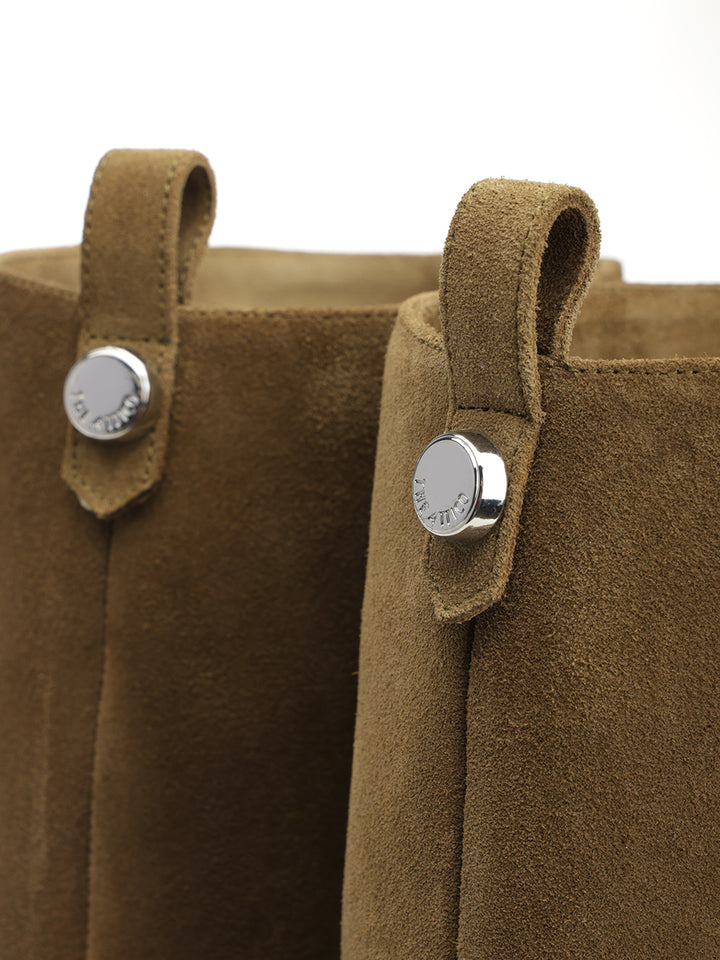 The Attico Lea Boots - Green | d49ebdc39c3facac2ccbbe68aa95e9d695a35f65