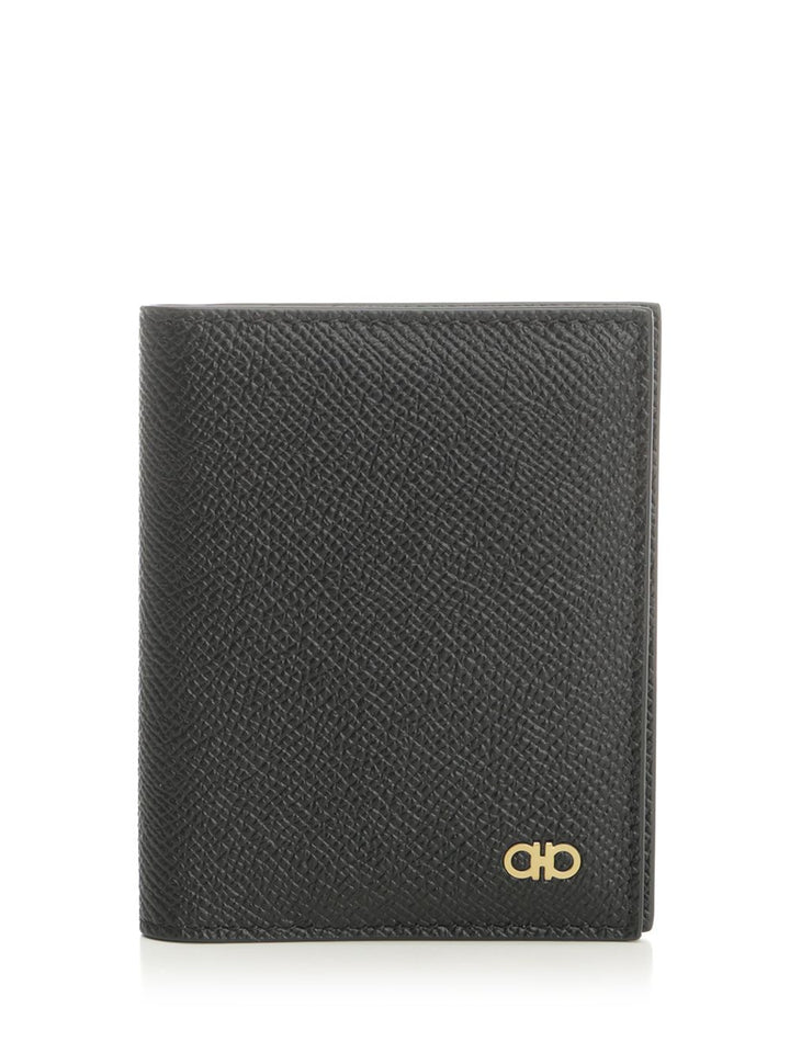 Ferragamo Bifold Card Holder Wallets - Black | 1618719d084b179a50368cb40b4006558da653c5