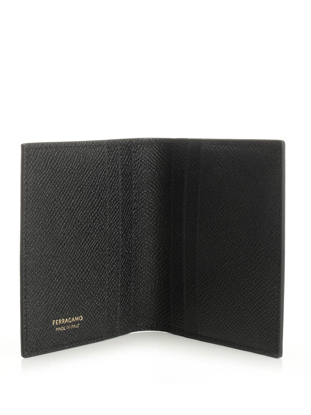 Ferragamo Bifold Card Holder Wallets - Black | ddcba55d5000758b94d40b0b199c0e25ce417d7d