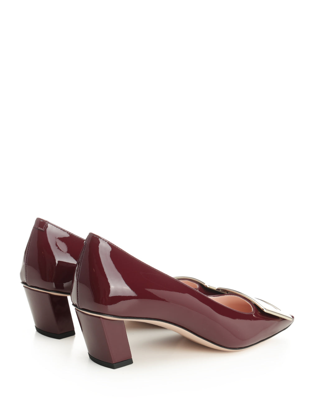 Roger Vivier Belle Vivier Pumps - Bordeaux | c3d796f5efb42a7725bb69f35c05bc9bd61bf3a1