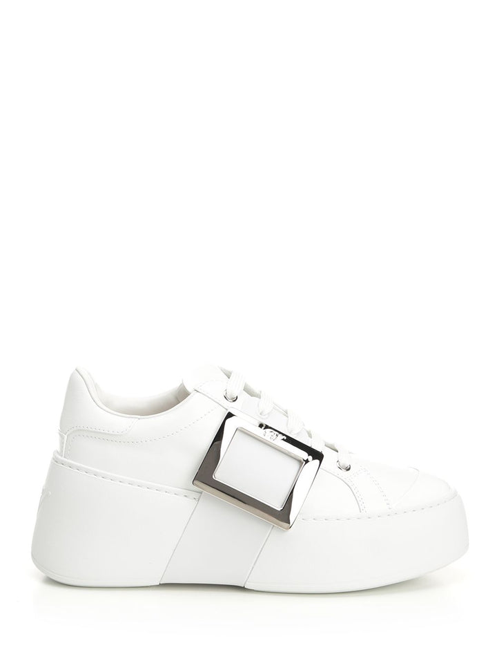 Roger Vivier Viv Sneakers - White | 2606f0edfc1e3bdcdc55ef06c06188b0f789b392
