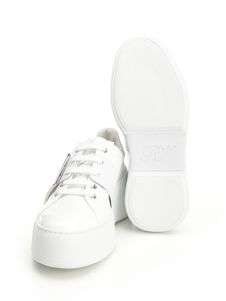 Roger Vivier Viv Sneakers - White | e2e55e9a4ed4f847b36353a6d4f0cc34925bf495