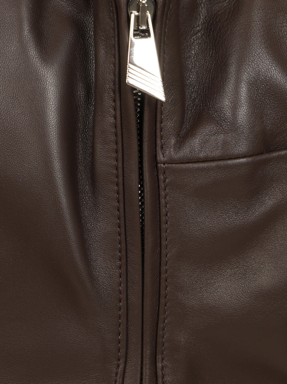 The Attico Leather Mini Dress Dresses - Brown | 443713df9b915fcd5ce086a5de400e5ce2911349