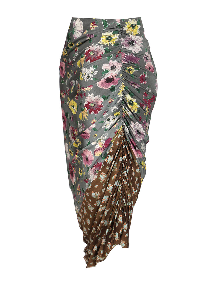 The Attico Ruffle Midi Skirt Skirts - Multicolor | b19746f909d43c1edc1fc71e7374c4e324fb41c3