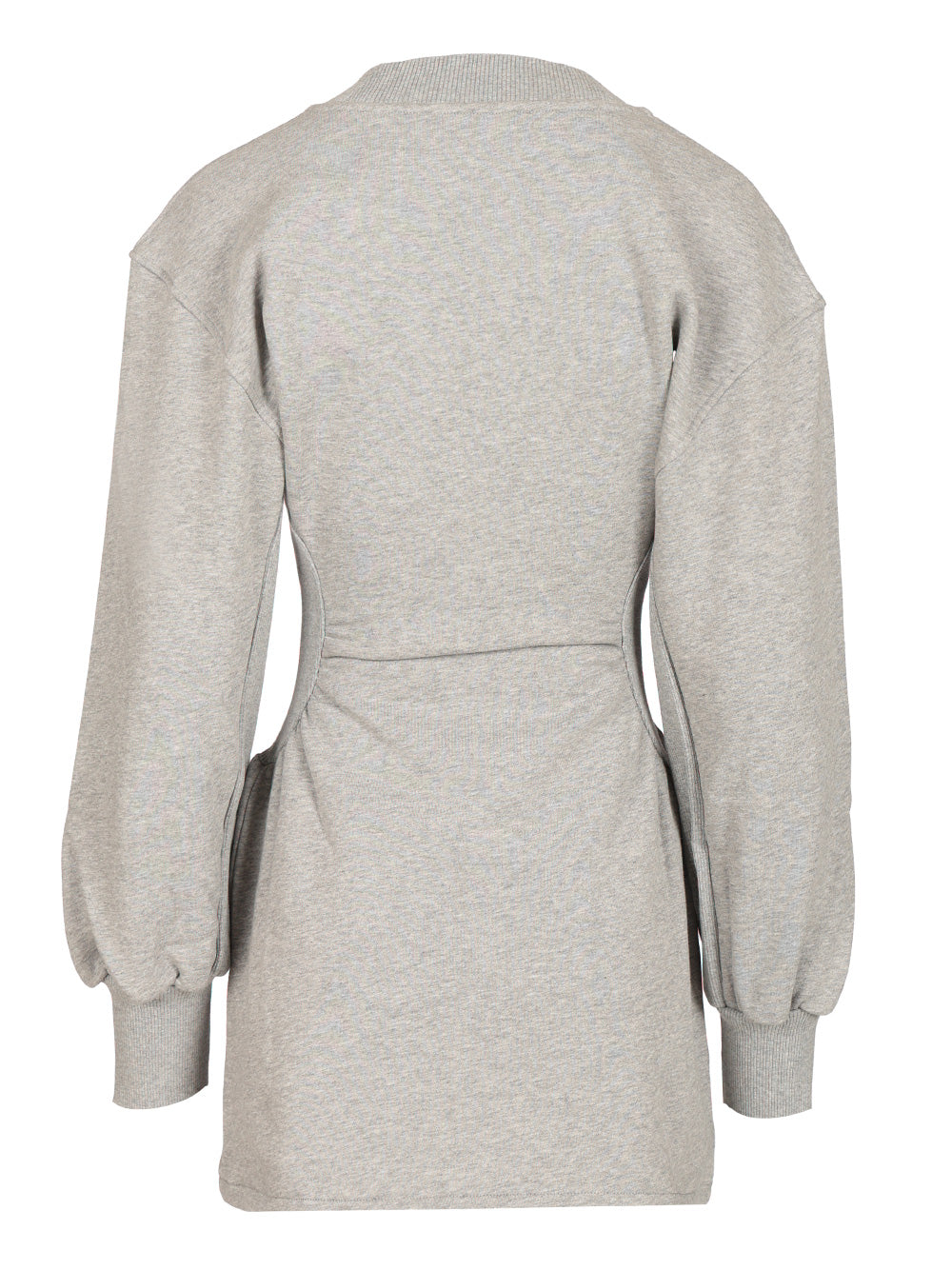 The Attico American Fleece Mini Dress Dresses - Grey | f2b503eb6fbba830e578b1563aea6f7ee97ca8be