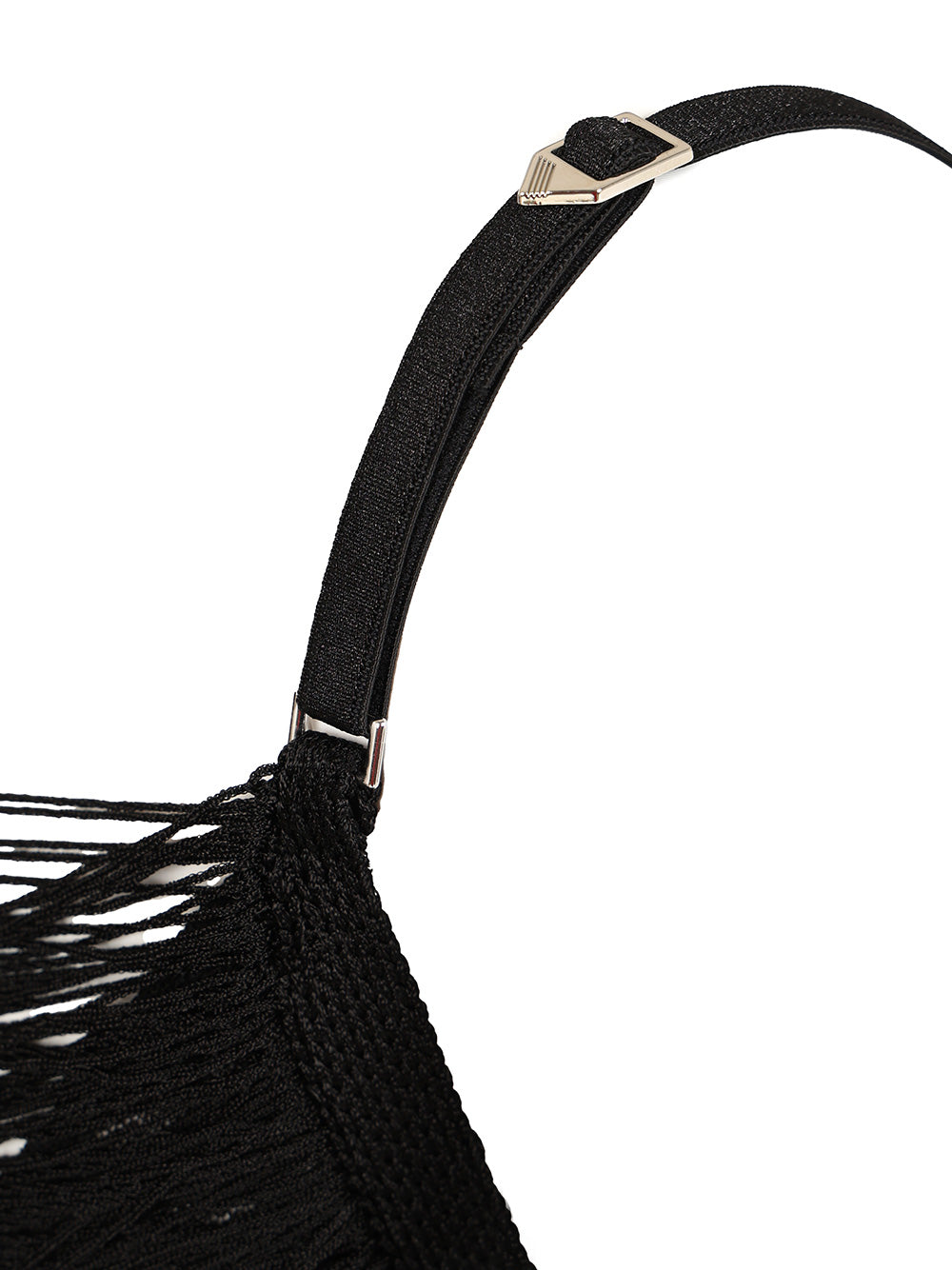 The Attico Fringe Mini Dress Dresses - Black | defeaa2f68d84f1193c519c53f85f2ad398b9f98