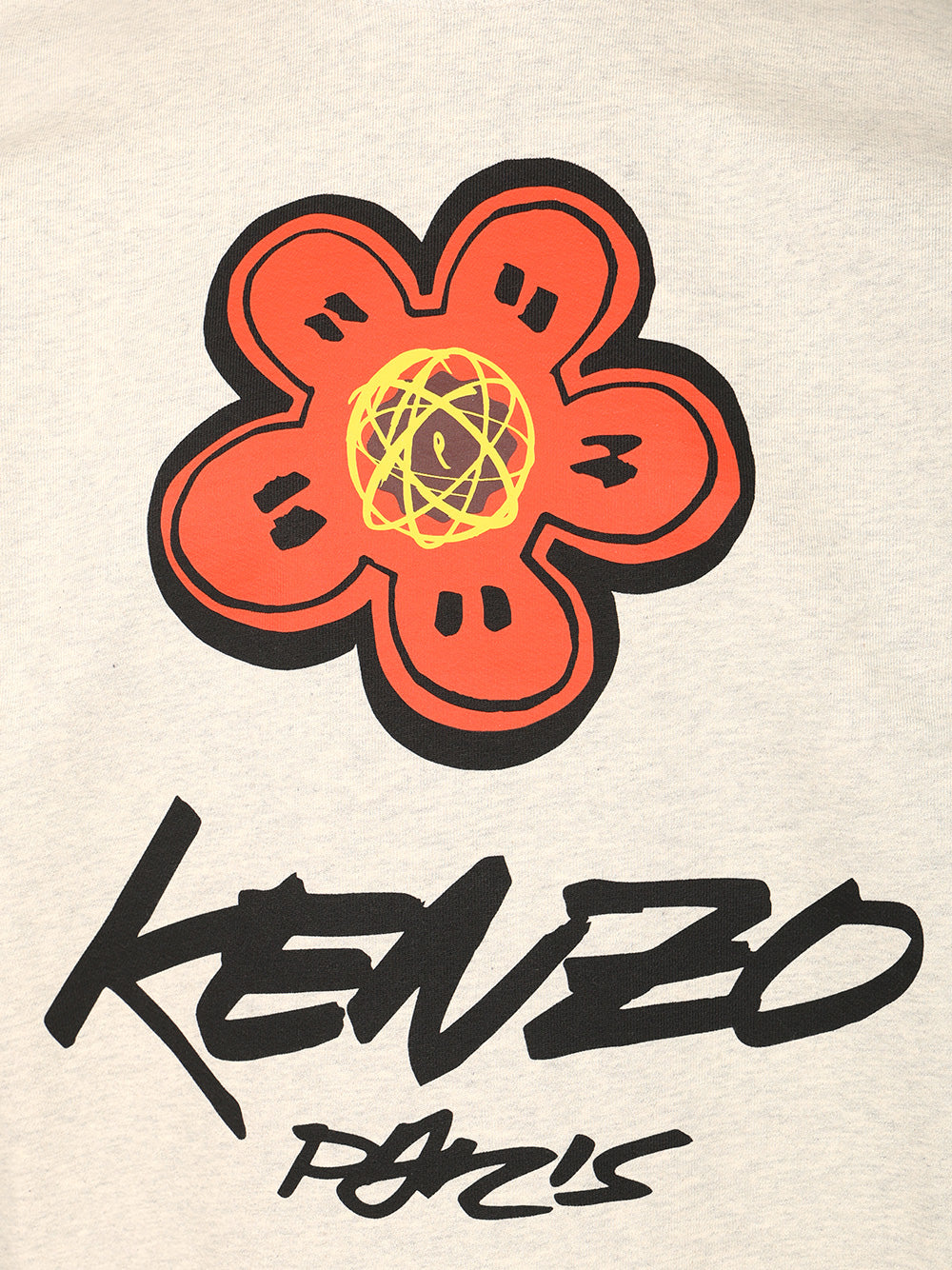 Kenzo Sweatshirt Futura Print Sweatshirts - Grey | ce97fd7e06be76cfdef6acf70bdfd882bbabf14e