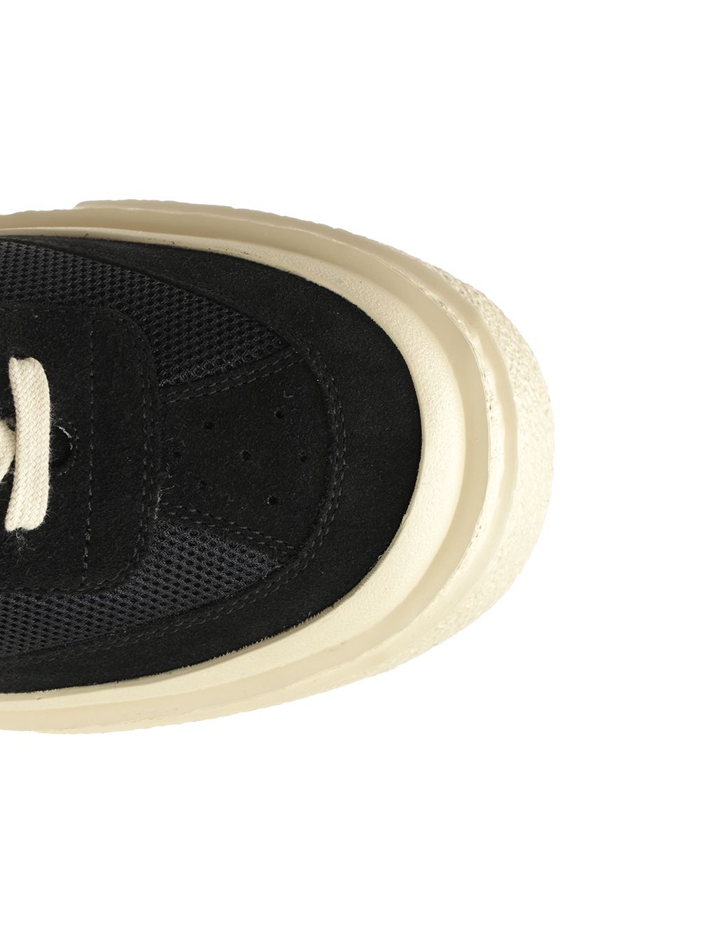 Mm6 Maison Margiela Suede And Fabric Sneakers - Black | e288f5209c05fe7472cd851a62001b07705d6a32