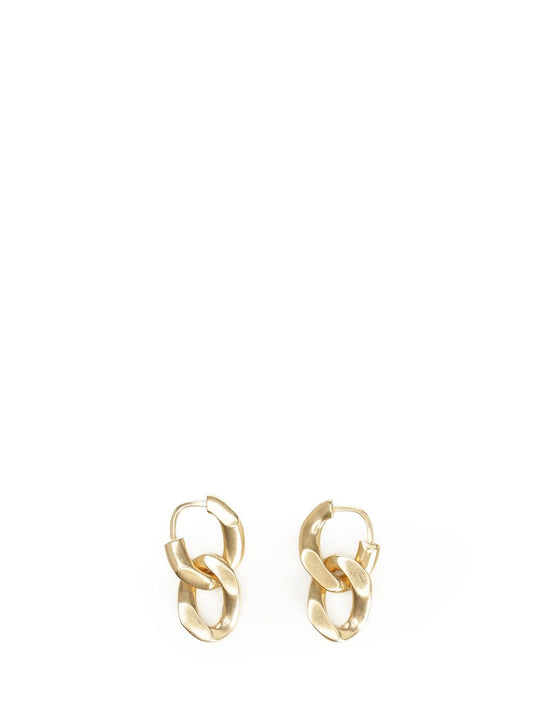 Chain Earrings Jewelry Gold
