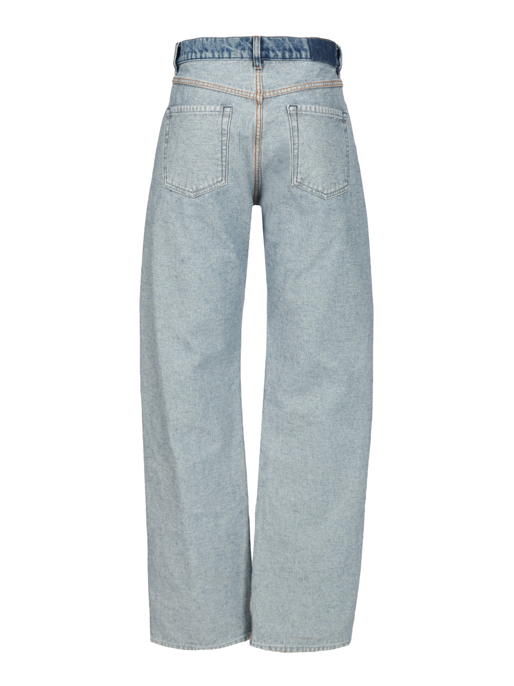 Mm6 Maison Margiela Straight Leg Denim Jeans - Blue | 9250cdd56dfc1b30ce96a9cc42d09d1fd2cae45b