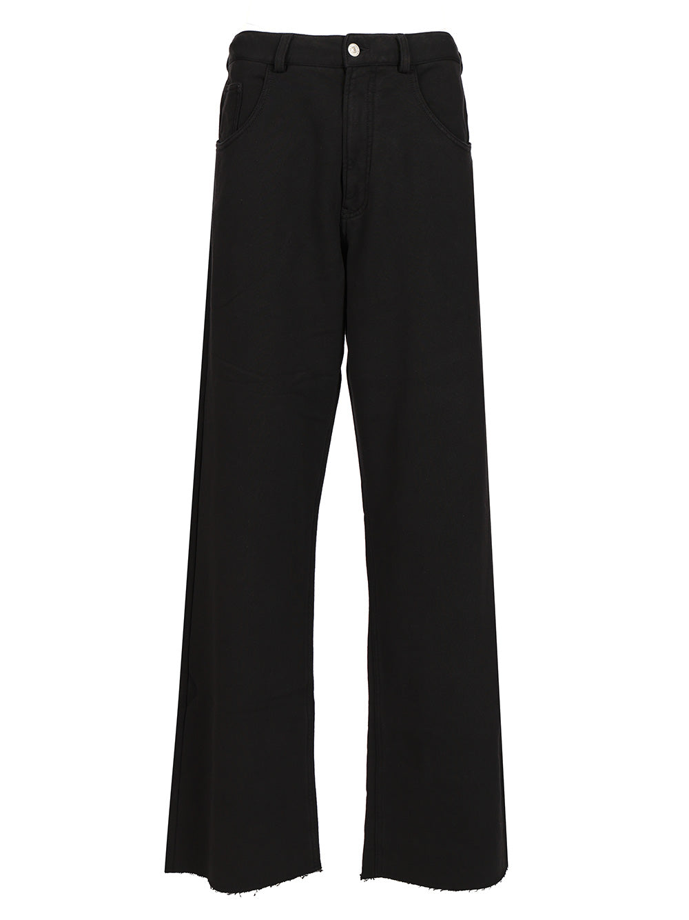 Mm6 Maison Margiela Cotton Tracksuit Bottoms Trousers - Black | 6adcc76dbd8af32db827a436452658dab4ee38e3