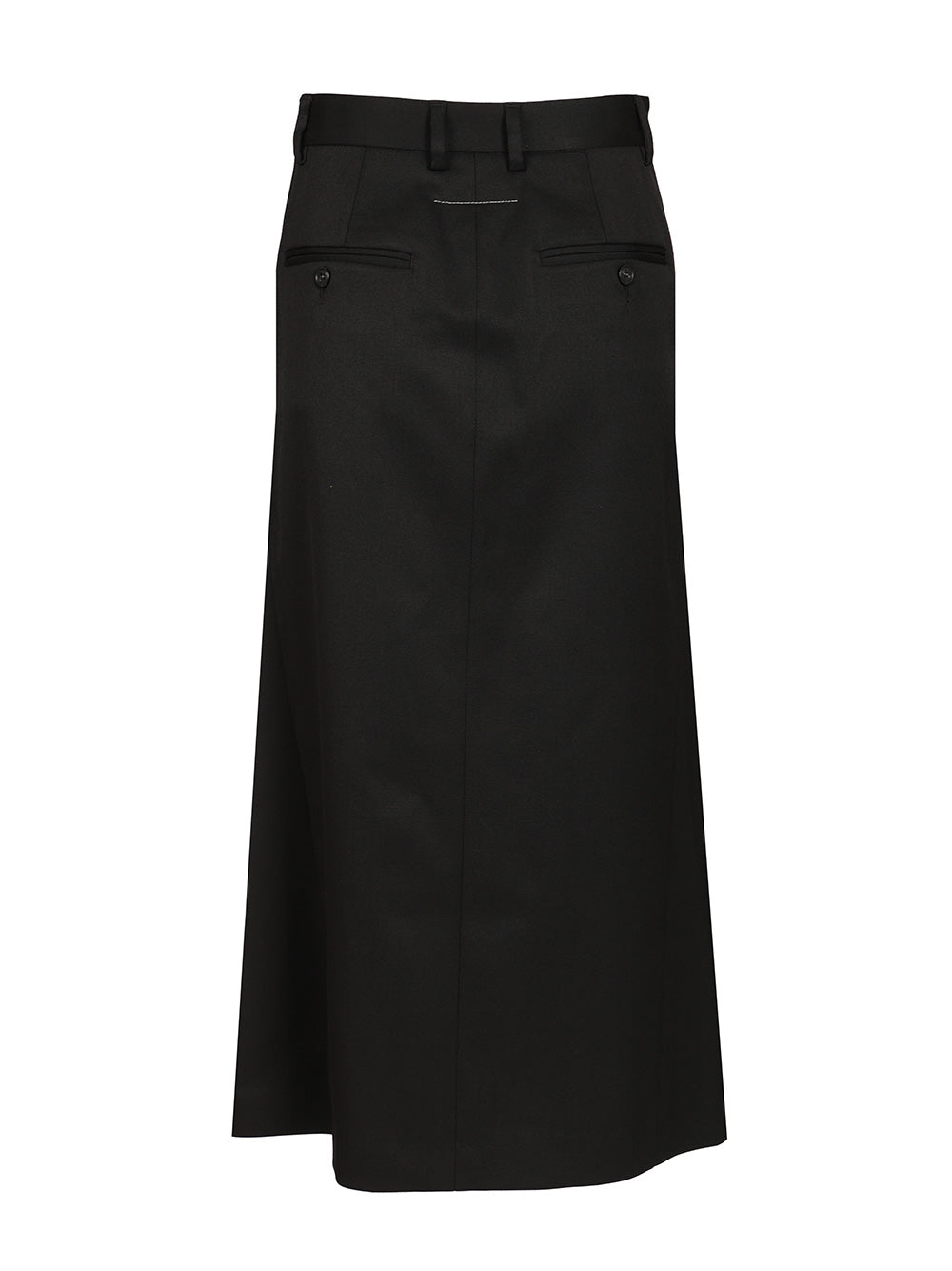 Mm6 Maison Margiela Back-To-Back Midi Skirt Skirts - Black | 1666a90d64eb8a971fb9e3e9a33d7e1f87bd1cac