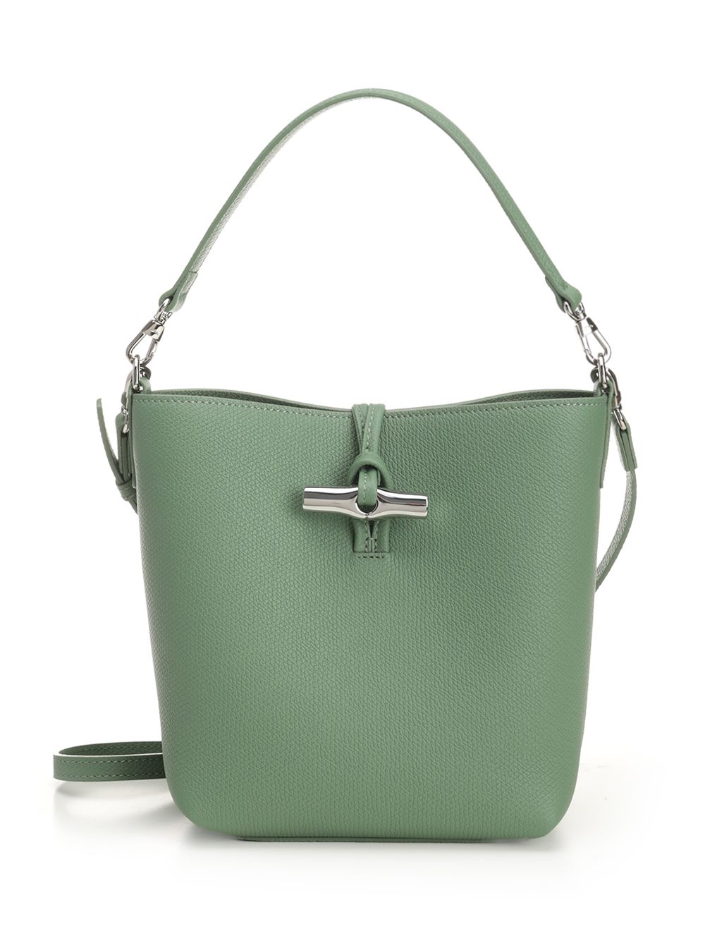 Longchamp Paris Le Roseau Leather Xs Bucket Bag Handbags - Green | b25c563f60215bc8593f96ab30d98455c93a99f1