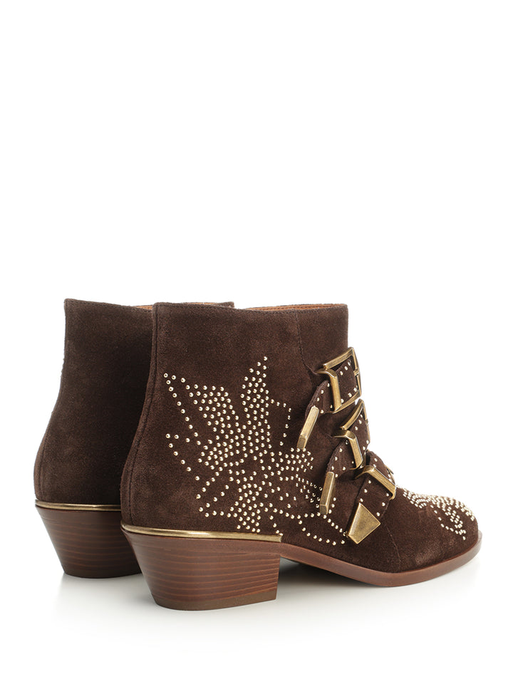 Chloe' Susanna Boots - Brown | 6715cdc766f77518720610f04eef1feeec3e82a1