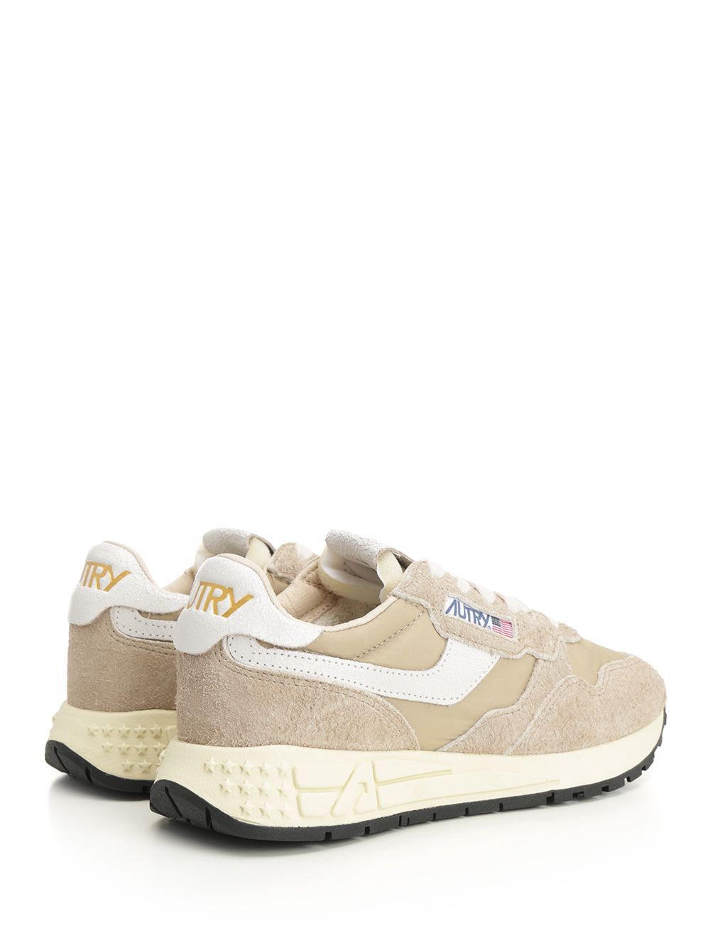 Autry  Reelwind Low Sneakers - Beige | ee4025e7e5e4e666320d7ba5d6e4c62151c7ab37
