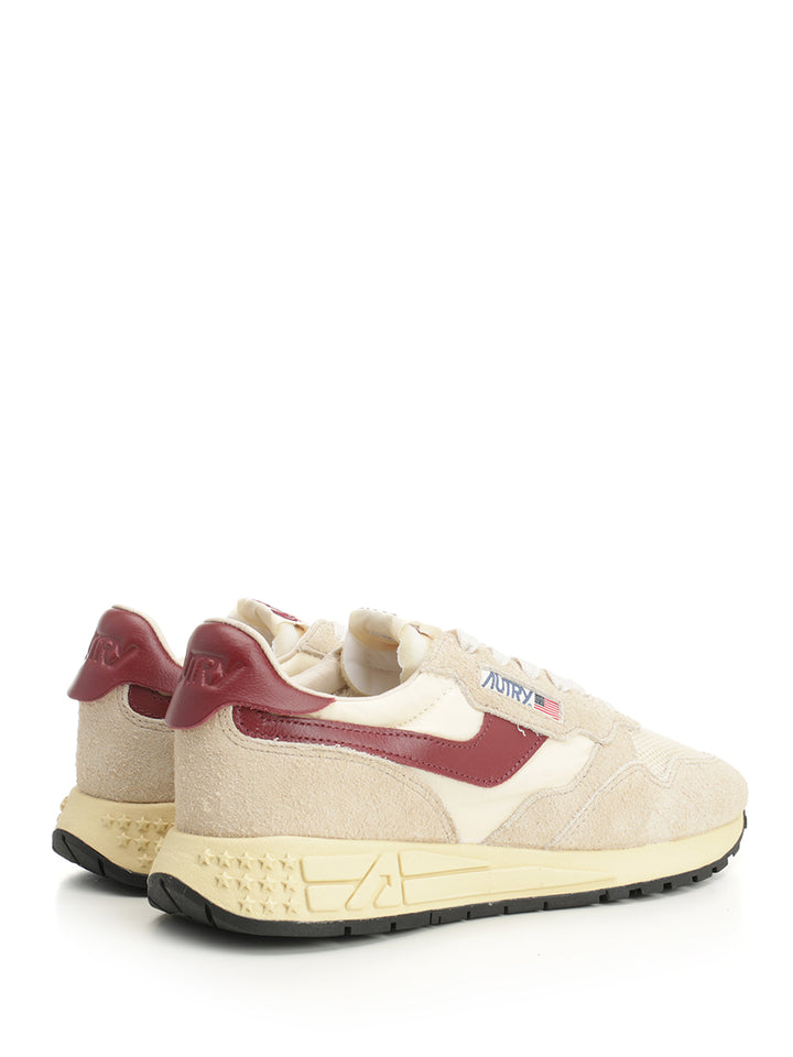 Autry  Reelwind Low Sneakers - Beige | 7affdf09ed7a99b304dc6e4ad9b46ac31955cf96