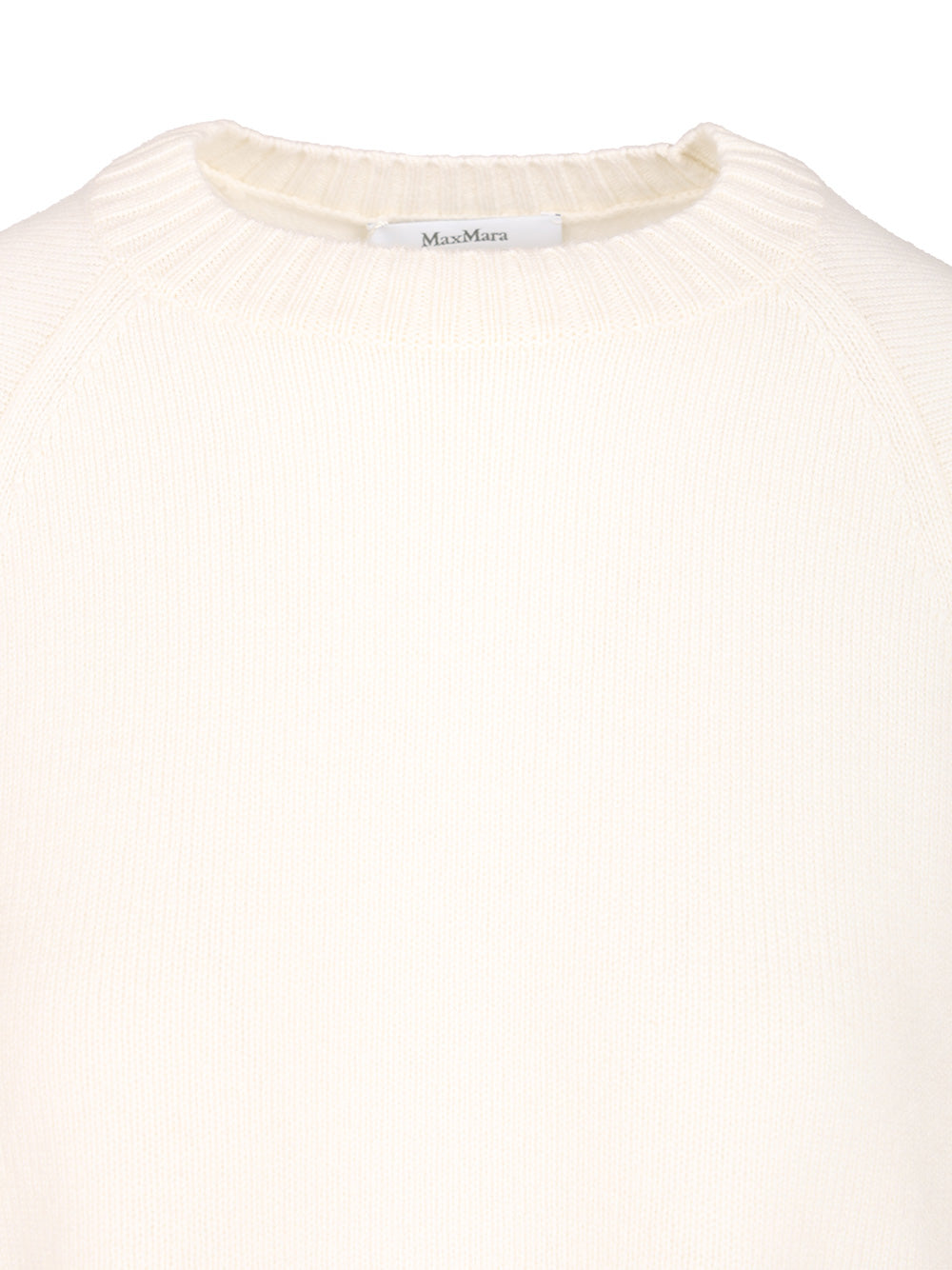 Max Mara Oversized Wool And Cashmere Sweater Knitwear - White | 7eb0667668b03fbc22dc27d70033efdd62fc5162