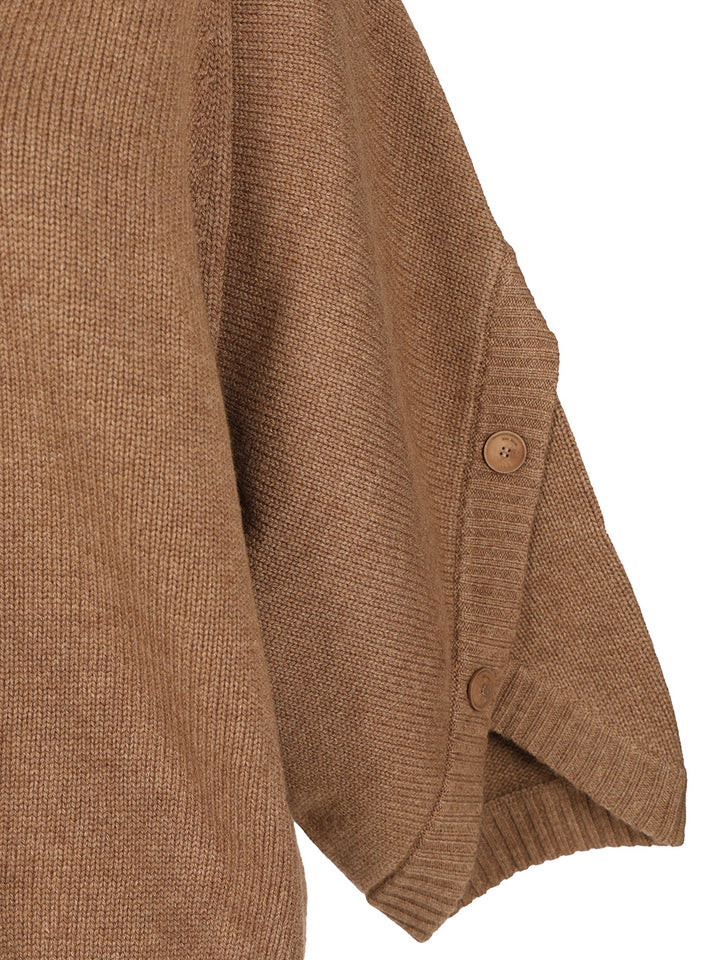 Max Mara Wool And Cashmere Cardigan Knitwear - Brown | 2e6ae7a8fa48c09893adcce9e641ef36e524c051