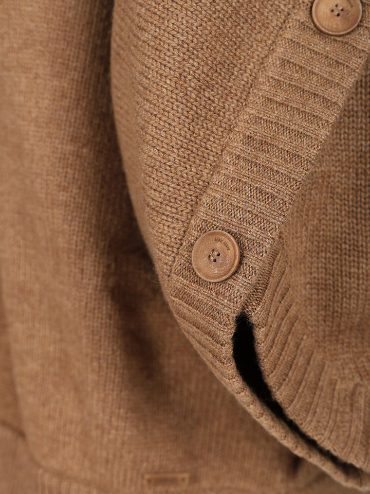 Max Mara Wool And Cashmere Cardigan Knitwear - Brown | 4052a6dfa563a037013a6560a9470c98897516bc