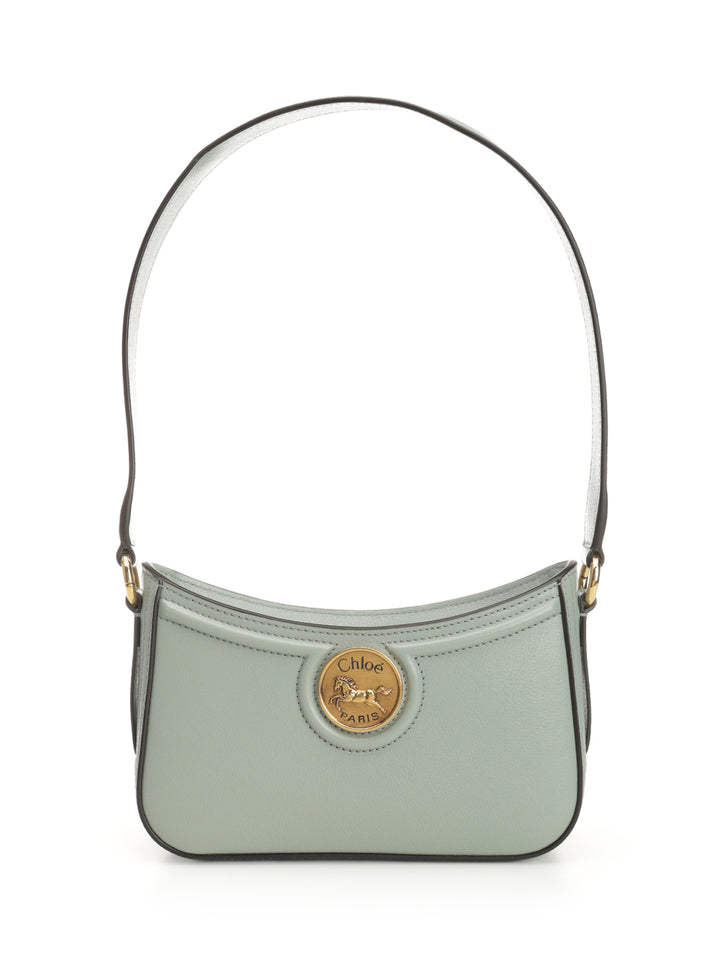 Chloe' Horse Medal Shoulder Bags - Green | db13039a8f807c82ef2db580324709287abbe9a3