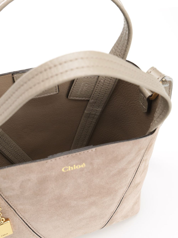 Chloe' Chloé Spin Handbags - Grey | 6a3c3b5e24008295f27a1e4bd3ee581438427775