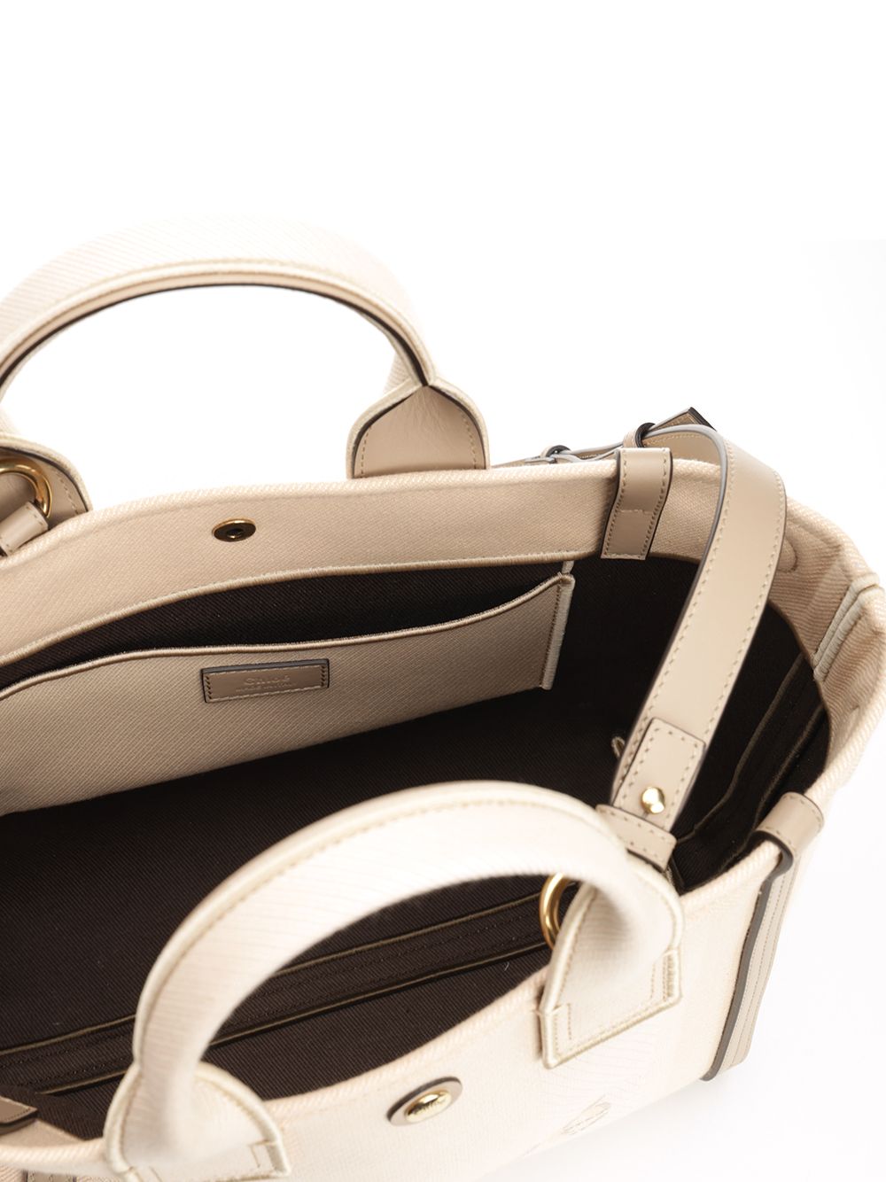 Chloe' Carry Handbags - Beige | 2f9323a8189561661f835ca8528f35c9af659571