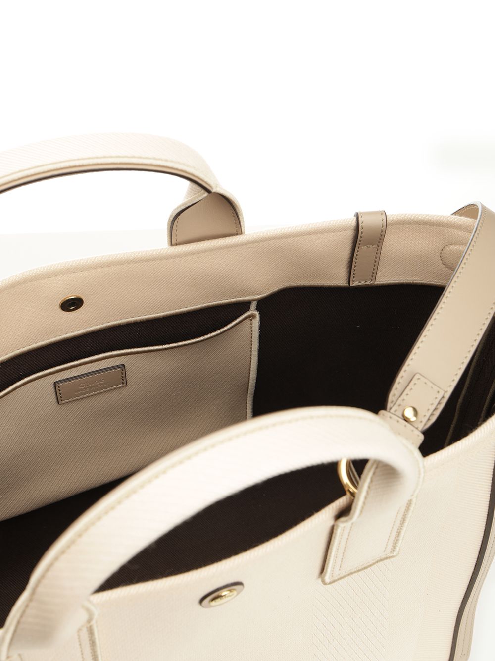 Chloe' Chloé Carry Handbags - Beige | c03676293caadd348df03dc55381a33bde53c5a0