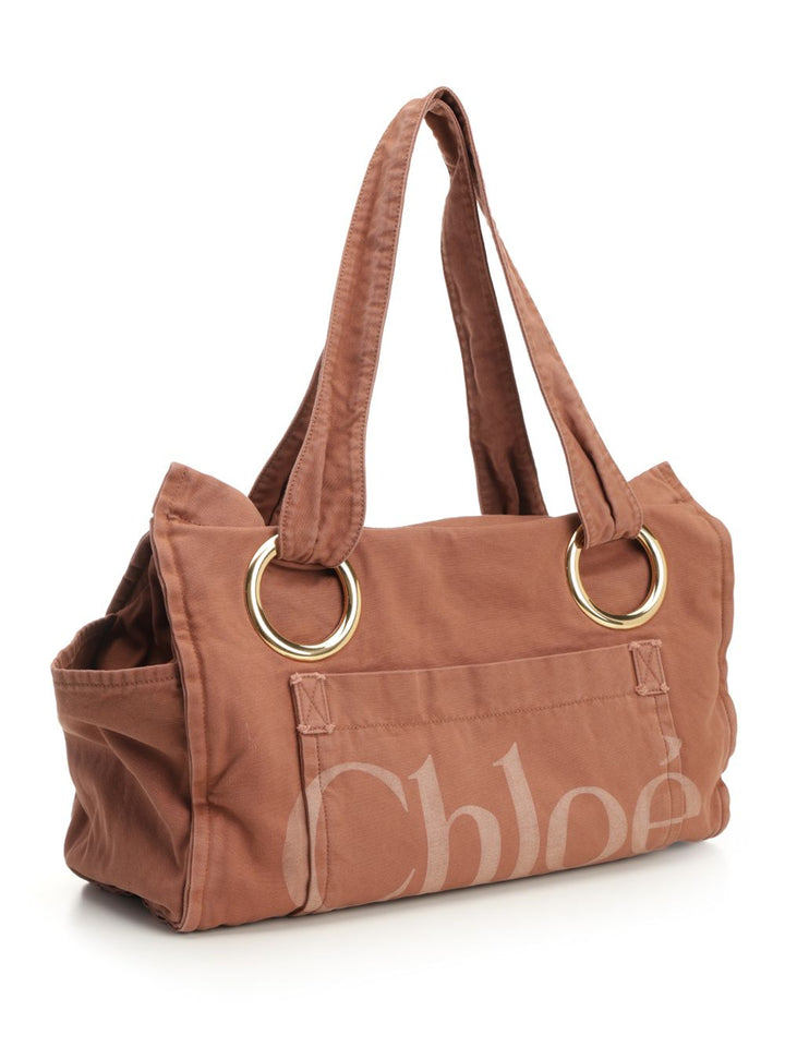 Chloe' Chloé Plage Tote Bag Shoulder Bags - Brown | b21a77fd905f2cb14ce8e33070e3bda20ce55df8